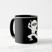 Cartoon Little Ninja Warrior Mok (Voorkant links)