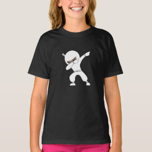Cartoon Little Ninja Warrior T-shirt