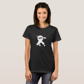Cartoon Little Ninja Warrior T-shirt (Voorkant volledig)