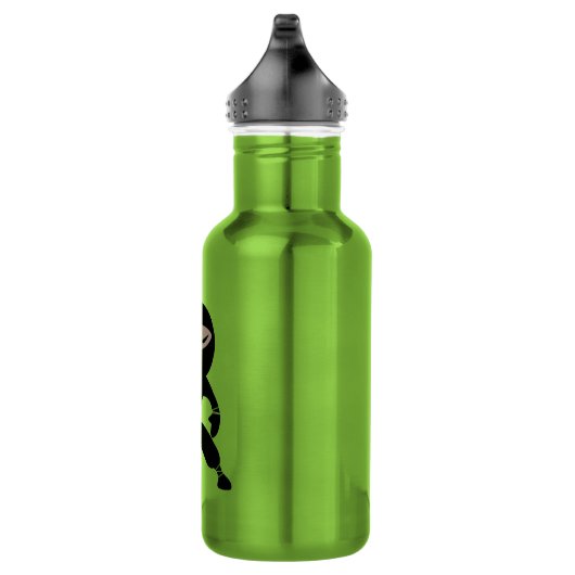 Cartoon Little Ninja Warrior Waterfles (Rechts)