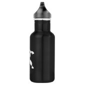 Cartoon Little Ninja Warrior Waterfles (Rechts)