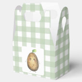 Cartoon Little spud Baby shower Bedankdoosjes (Geopend)