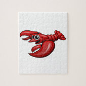Cartoon Lobster Legpuzzel (Verticaal)