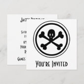 Cartoon Logo Kaart (Voorkant / Achterkant)