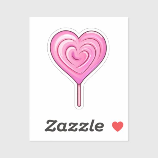 Cartoon lollypop sticker (Vel)