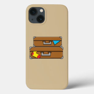 Cartoon Luggage Case-Mate iPhone Case