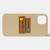Cartoon Luggage Case-Mate iPhone Case (Achterkant (horizontaal))