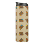 Cartoon Luggage Thermosbeker (Geroteerd rechts)