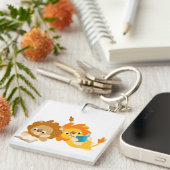 Cartoon luiers AcrylSleutelhanger Sleutelhanger (Voorkant Rechts)