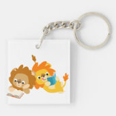 Cartoon luiers AcrylSleutelhanger Sleutelhanger (Achterkant)