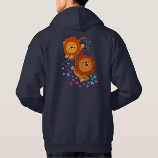 Cartoon luiers in de tuinhoodie (achterkant) hoodie