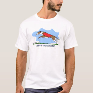 Cartoon Lure cursus Whippet T Shirt
