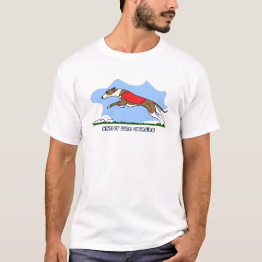 Cartoon Lure cursus Whippet T Shirt (Voorkant)