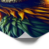 Cartoon Macaw Poster (Hoek)