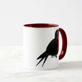 Cartoon Magnificant Frigatebird Mok (Voorkant rechts)