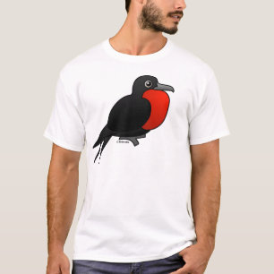 Cartoon Magnificant Frigatebird T-shirt