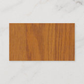 Cartoon Maintenance Service Guy Visitekaartje (Achterkant)