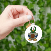 Cartoon Mallard Duck Sleutelhanger