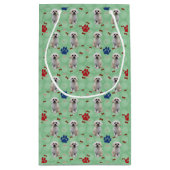 Cartoon Maltees Klein Cadeauzakje (Achterkant)