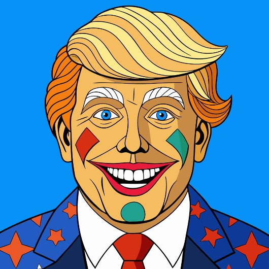 Cartoon Man Dartbord