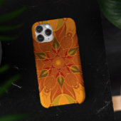 Cartoon Mandala Bloed Oranje en rood Case-Mate iPhone Case
