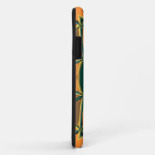 Cartoon Mandala Geel Sinaasappel en Groen Case-Mate iPhone Case (Achterkant/rechts)