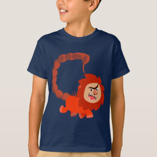 Cartoon Manticore Children T-Shirt