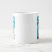 Cartoon Map of Colombia Grote Koffiekop (Voorkant)