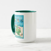 Cartoon Map of Colombia Mok (Voorkant links)