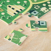 Cartoon Map of Milan Puzzle Legpuzzel (Zijkant)