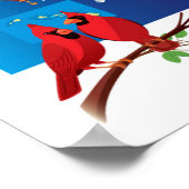 Cartoon Map of USA Poster (Hoek)