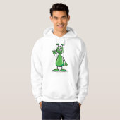 Cartoon Martian Hoodie (Voorkant volledig)