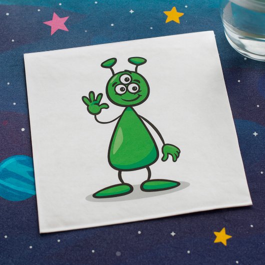 Cartoon Martian Servet