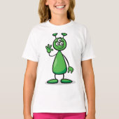 Cartoon Martian T-shirt (Voorkant)