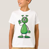 Cartoon Martian T-shirt (Voorkant)
