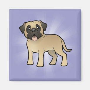 Cartoon Mastiff/Bullmastiff Magneet