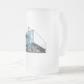 Cartoon Matglas Bierpul (Voorkant rechts)