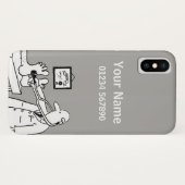 Cartoon medisch thema Case-Mate iPhone case (Achterkant (horizontaal))