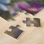 Cartoon meisje Giraffe puzzel (Zijkant)
