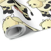 Cartoon MelkKoe Cadeaupapier (Rol Hoek)