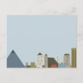 Cartoon Memphis Briefkaart (Voorkant)