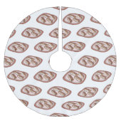 Cartoon met chocolade eclair kerstboom rok (Voorkant)