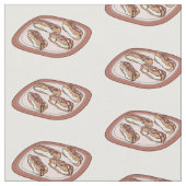 Cartoon met chocolade eclair stof (Close Up)