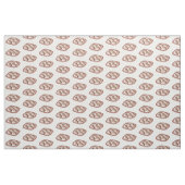 Cartoon met chocolade eclair stof (Fat Quarter)