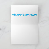 Cartoon met een staartjongen en een hondenroeiboot kaart (Binnen)