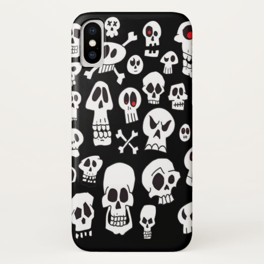 Cartoon met handtekeningen Case-Mate iPhone case (Achterkant)