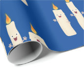 Cartoon met kutzend kaars cadeaupapier (Rol Hoek)