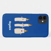 Cartoon met kutzend kaars Case-Mate iPhone case (Achterkant (horizontaal))