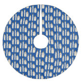 Cartoon met kutzend kaars kerstboom rok (Voorkant)