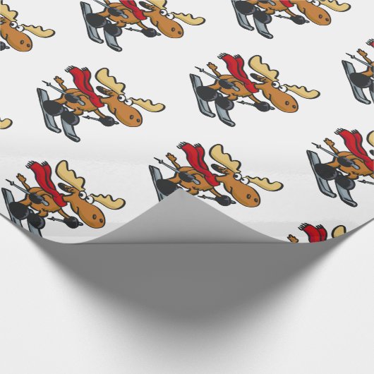 Cartoon met mazen | achtergrondkleur kiezen cadeaupapier (Hoek)